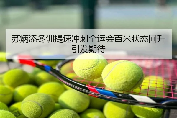 苏炳添冬训提速冲刺全运会百米状态回升引发期待